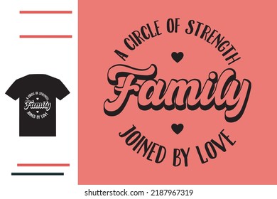 Family member t shirt design