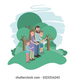 family members in the field