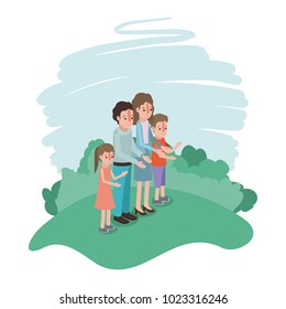 family members in the field