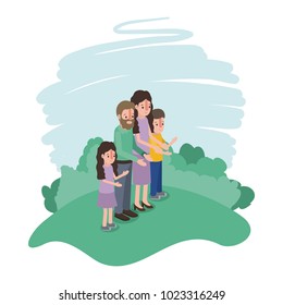 family members in the field
