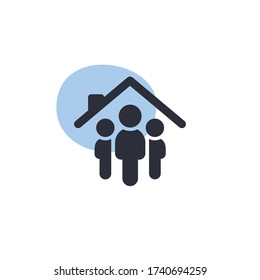 Family - Modern Icon (Pictogram)