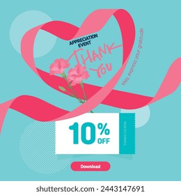 
Family Month Shopping Discount Coupon