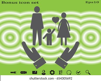 family, people, icon vector illustration eps10
