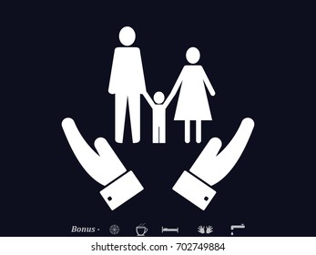 family, people, icon vector illustration eps10
