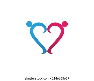 Family people love logo