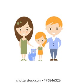 Family As Personal Happiness Idea