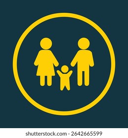 Family Photo trendy vector art design lovely amazing design colorful useful illustration.eps