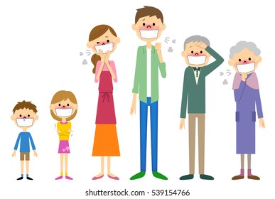 The family of physical condition badness
