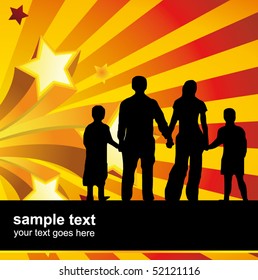cartaz da família