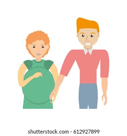 family pregnancy couple image