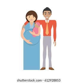 family pregnancy couple image