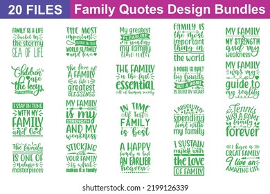 Family Quotes svg Bundle. Quotes about Family, Family cut files Bundle of 20 svg eps Files for Cutting Machines Cameo Cricut, Family Quotes