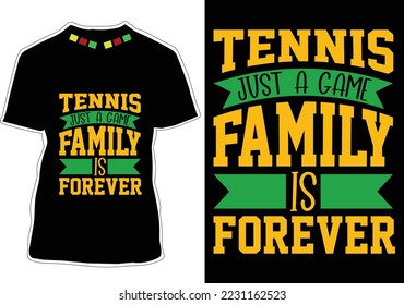 Family Quotes T-shirt Design vector