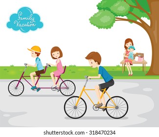 Family Relaxing in Public Park, Vacations, Holiday, Travel Destination, Journey Trips, Transportation, Relationship, Togetherness, Lifestyle