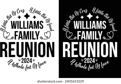 Family reunion t shirt design