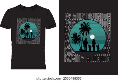 Family Reunion T Shirt Design