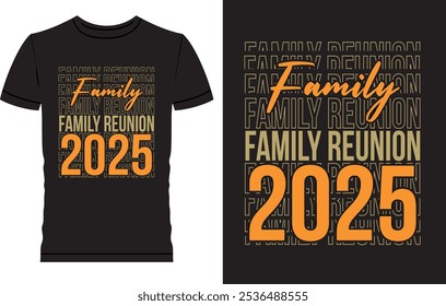 Family Reunion T Shirt Design