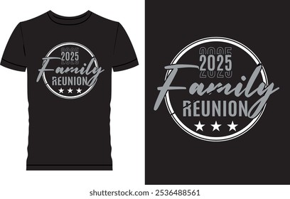 Family Reunion T Shirt Design