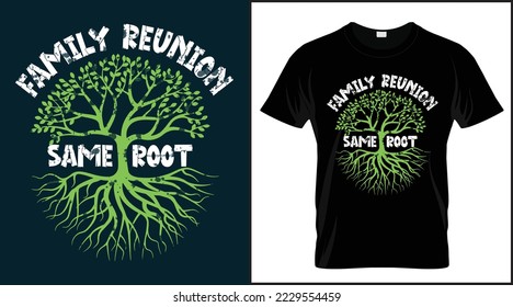 Family reunion tshirt design vector illustration. Meet family after a long time tshirt.