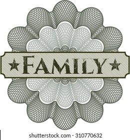 Family rosette