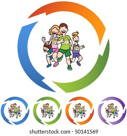 Family Running