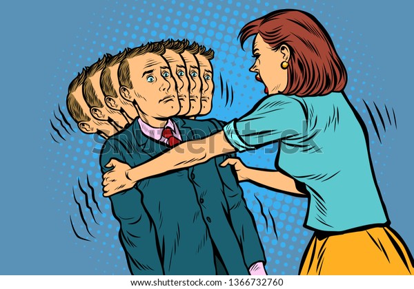 妻が夫を振り回す家族スキャンダル 男女の不平等 搾取 レトロなベクターイラストのビンテージキッチ50年代60年代 のベクター画像素材 ロイヤリティフリー 妻が夫を振り回す家族スキャンダル 男女の不平等 搾取 レトロなベクターイラストのビンテージキッチ50年代60年代 のベクター画像素材 ロイヤリティフリー
