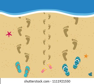 108,007 Footprints in sand Images, Stock Photos & Vectors | Shutterstock