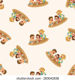 family ,seamless pattern