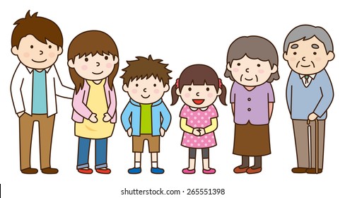 Family 7 People Hd Stock Images Shutterstock