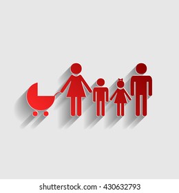 Family sign illustration