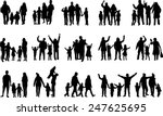 Family silhouettes