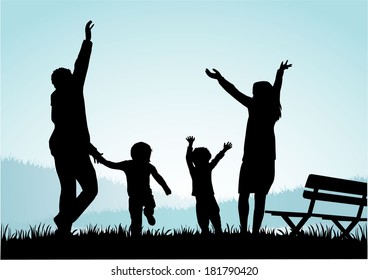 Family Silhouettes