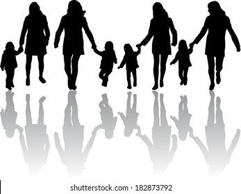 Family Silhouettes 