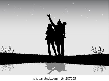 Family Silhouettes