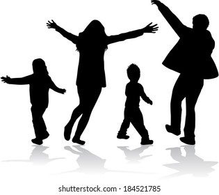 Family Silhouettes 