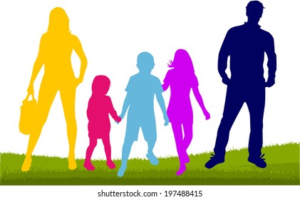 Family Silhouettes 