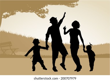 Family Silhouettes
