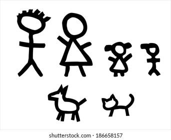 Family simple picture