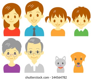 FAMILY, smiling
