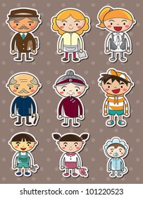 family stickers