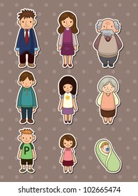 family stickers