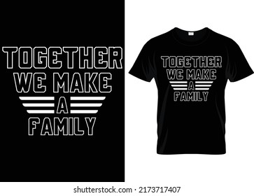 Family summer typography vector t shirt design...