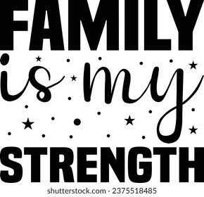 Family "svg" design and eps file