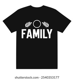 family t shirt design lifestyle fashion vector illustration template design