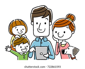 Family: Tablet, Internet