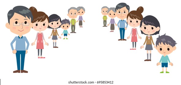 family three generations depth