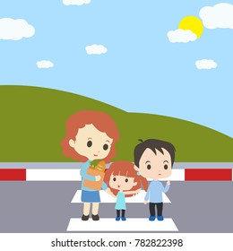 Family Togetherness Illustration