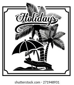 Family travel  design over white background, vector illustration