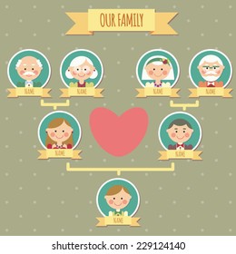 family tree icons