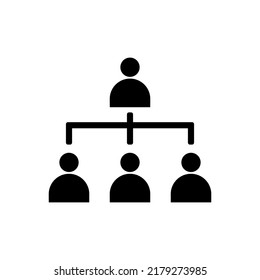 family tree, lineage icon vector illustration logo template for many purpose. Isolated on white background.